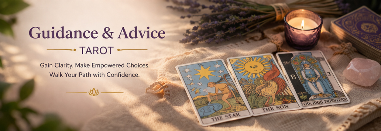 Tarot cards for guidance and advice reading