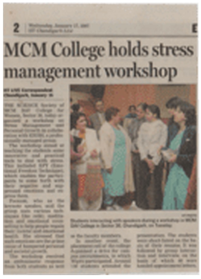 Mystic Poonam press clipping